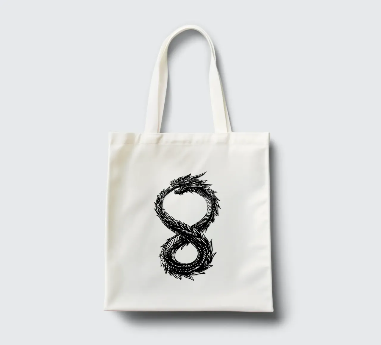 ouroboros borsa in juta da 7115