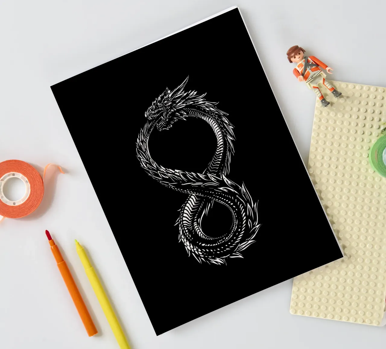 ouroboros notebook by 7115