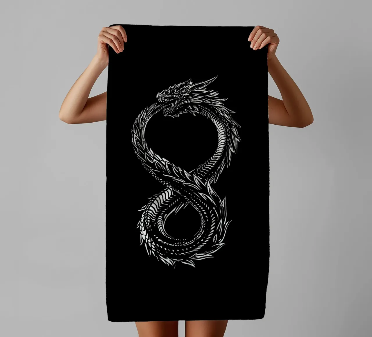 ouroboros asciugamano da bagno da 7115