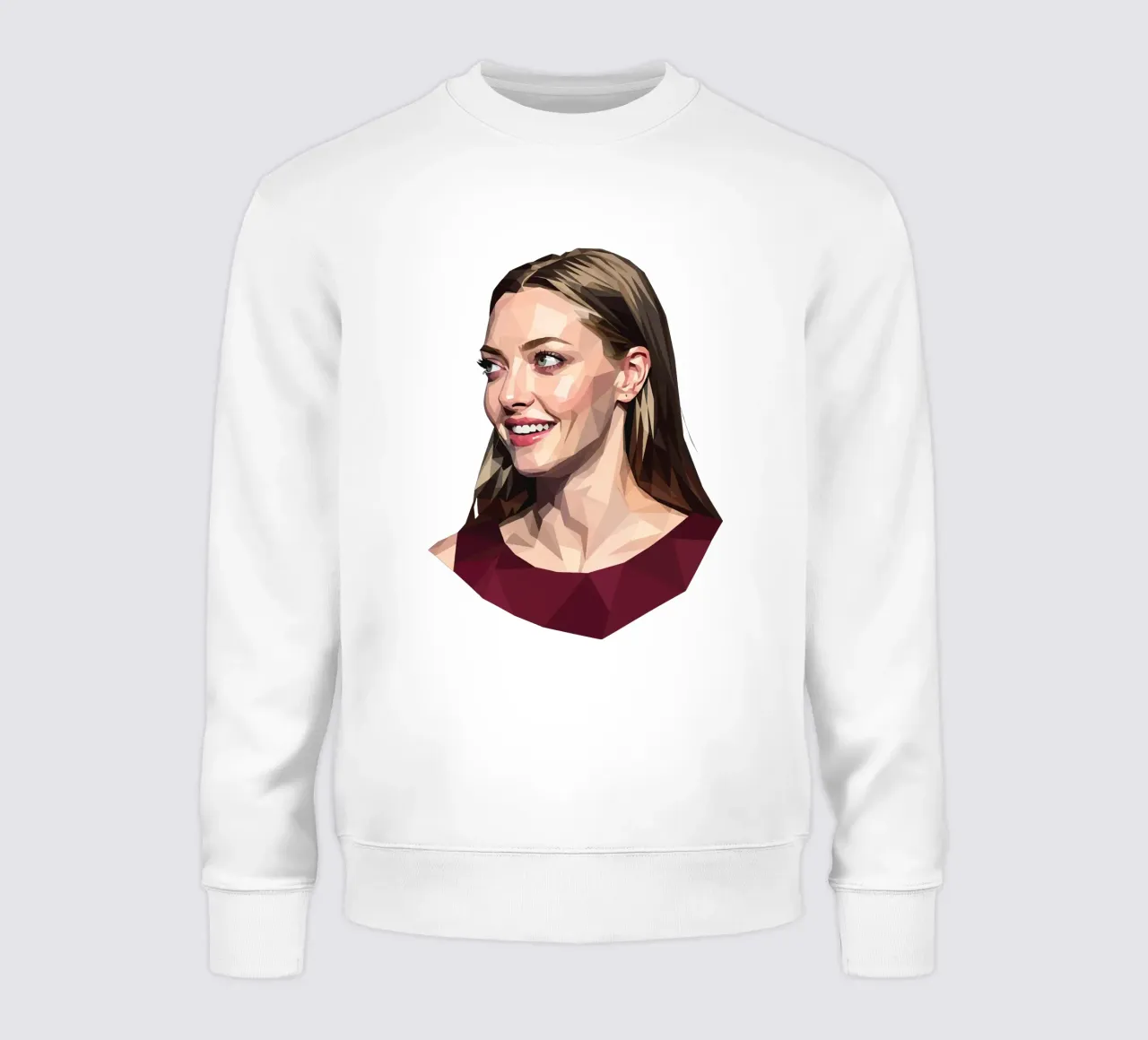 Amanda Seyfried Lowpoly felpa da Low Profile