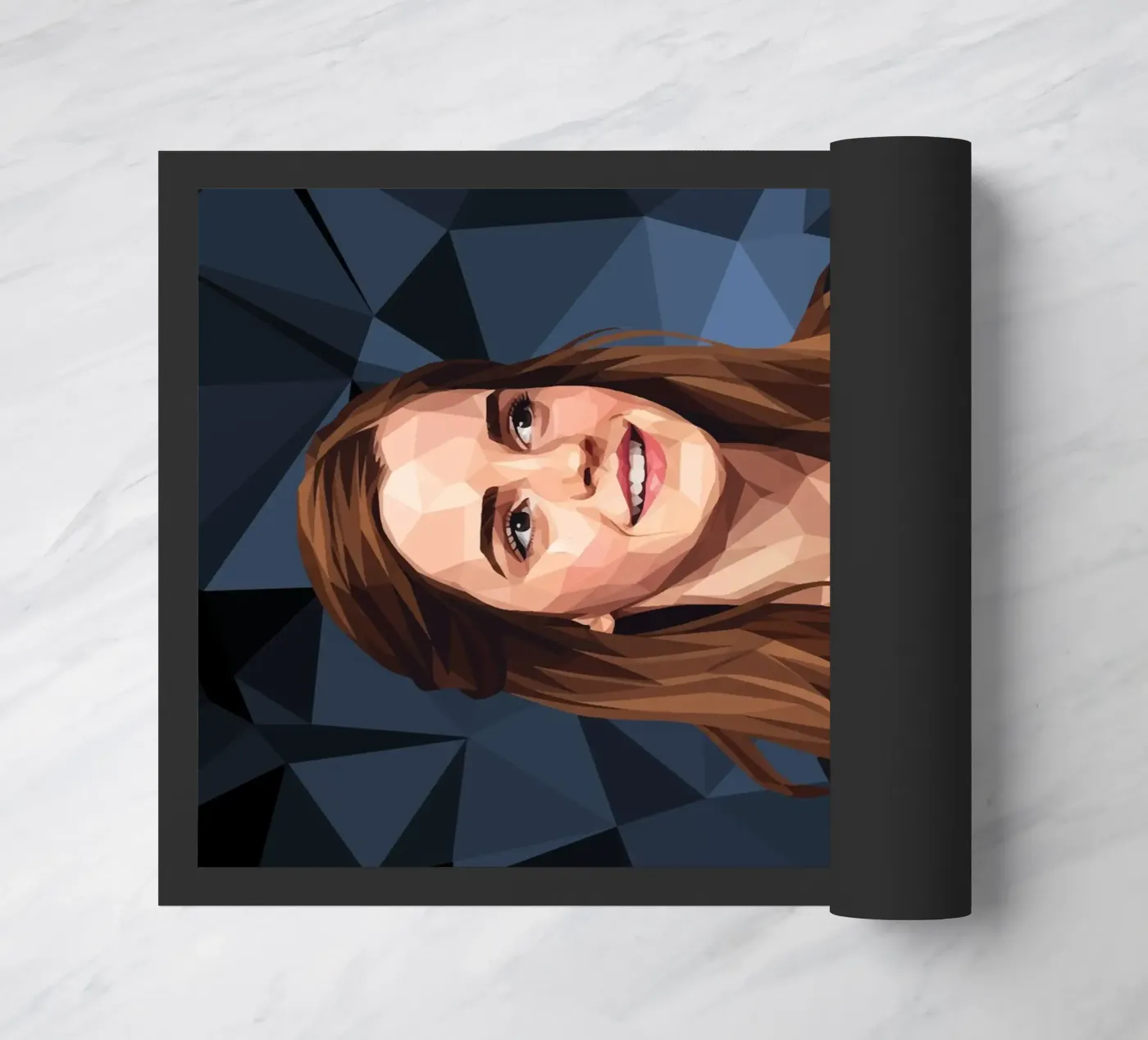Emma Watson Low Poly zerbino da Low Profile