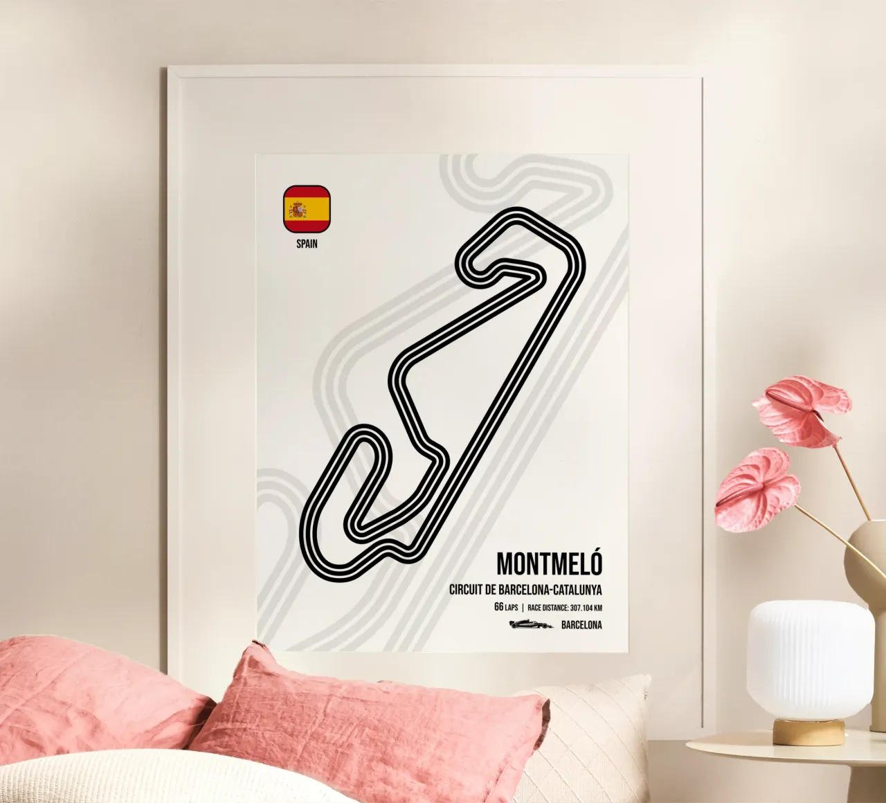 Hipódromo español poster de Mariel Toigo