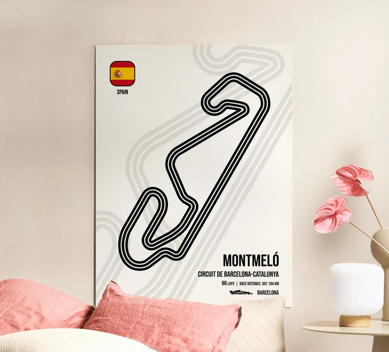 Hipódromo español poster de Mariel Toigo