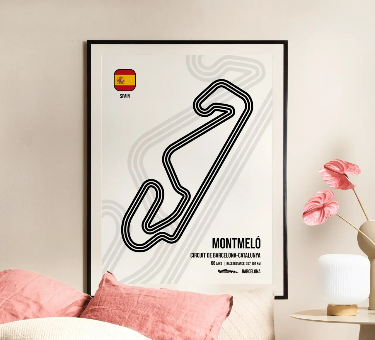 Hipódromo español poster de Mariel Toigo