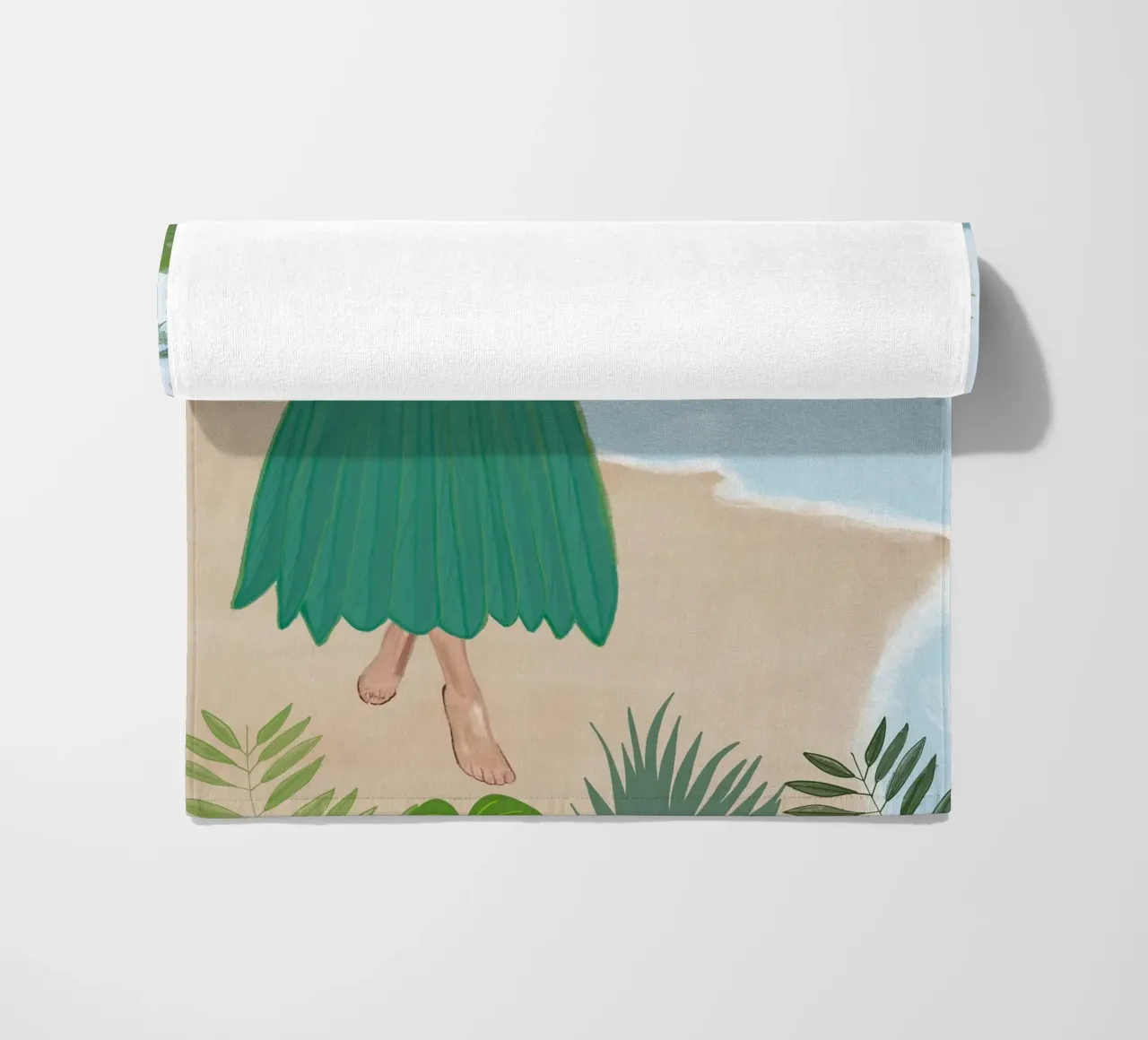 Ballerina di hula telo mare da gulsengunel