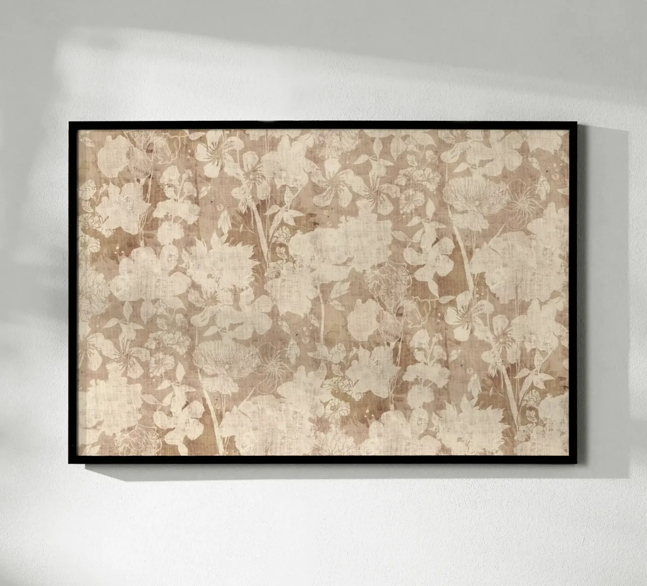 flower bloom 3 poster con telaio in legno da Giulio Iurissevich