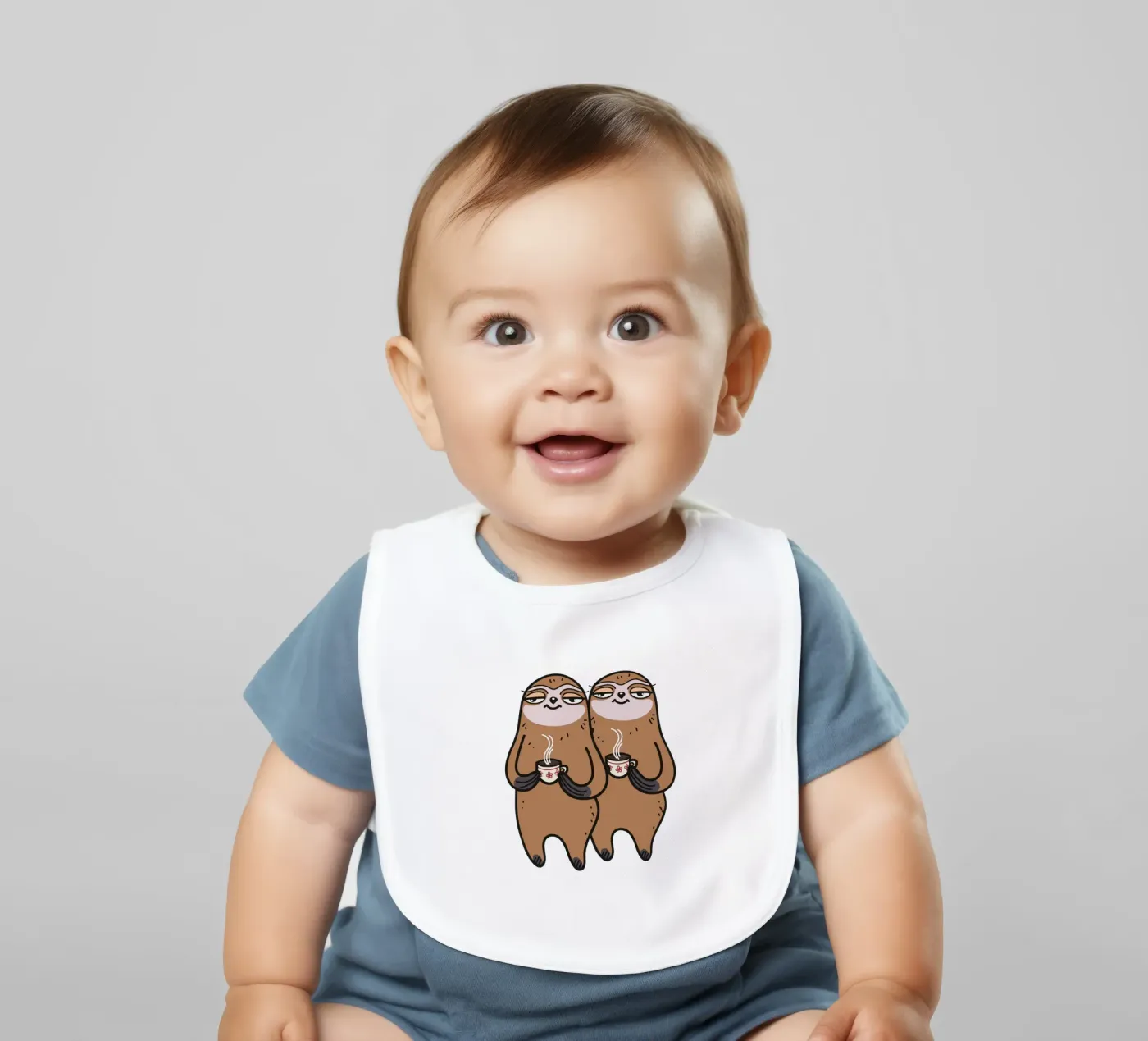 sloth-tastic! bavaglino da 7115