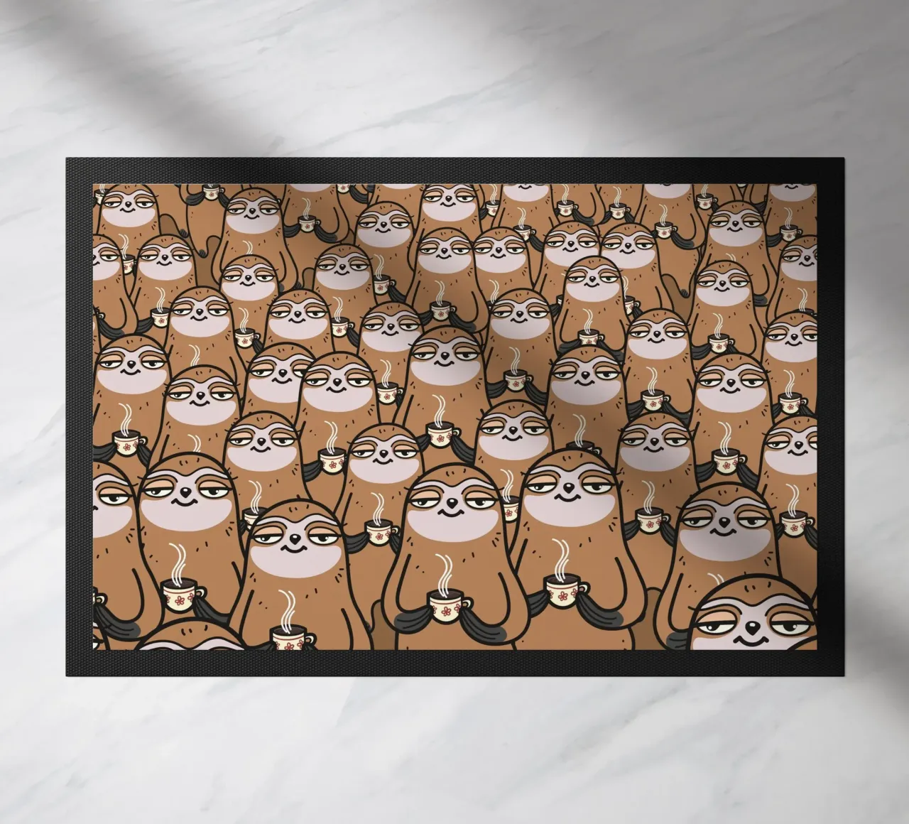 sloth-tastic! doormat by 7115