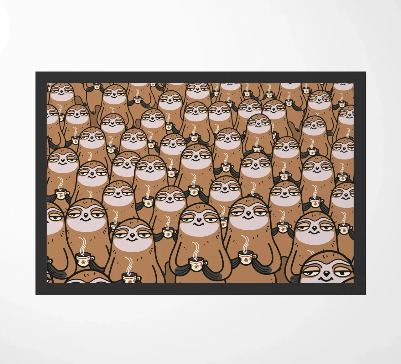sloth-tastic! doormat by 7115