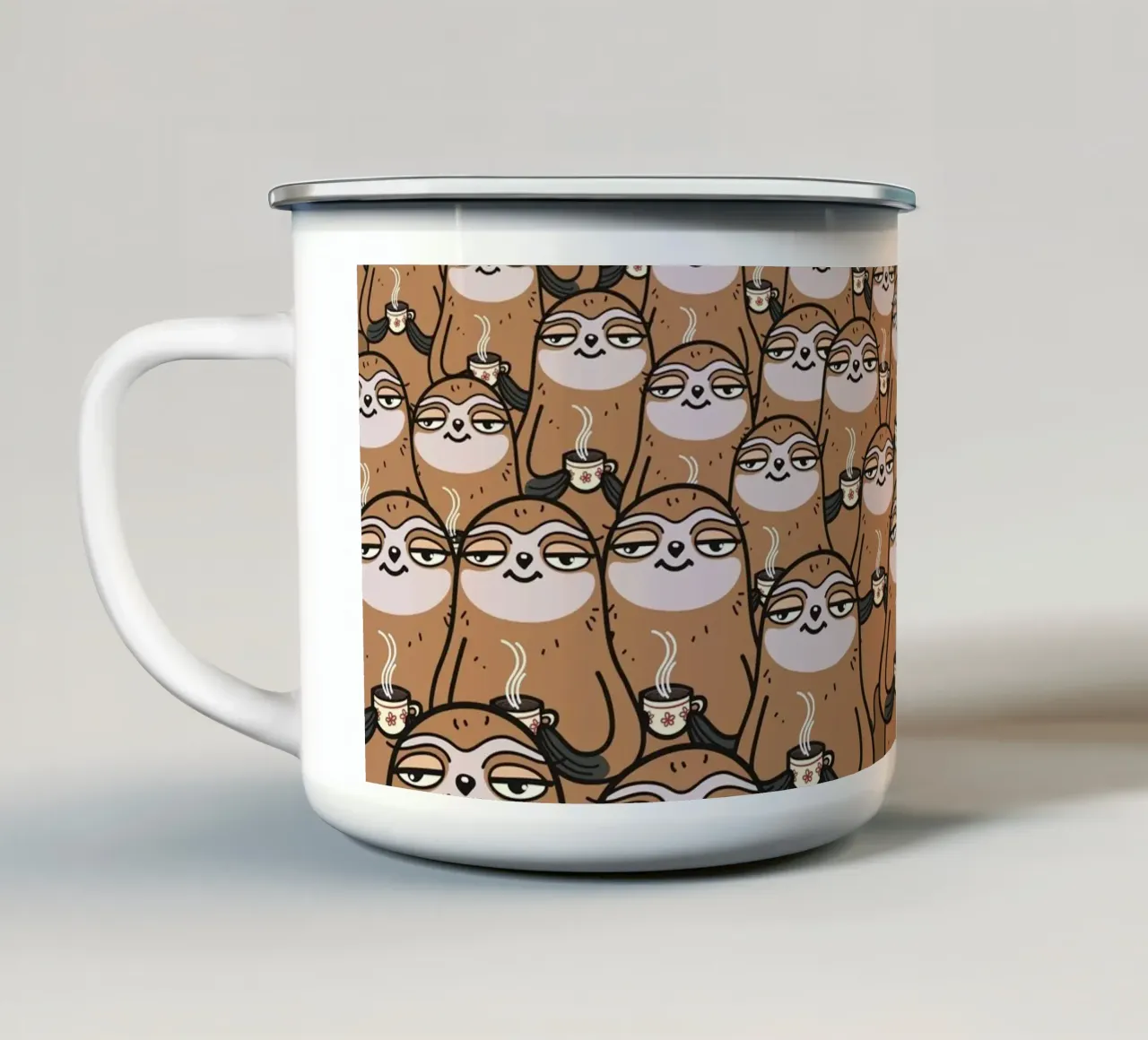 sloth-tastic! tazza in smalto da 7115