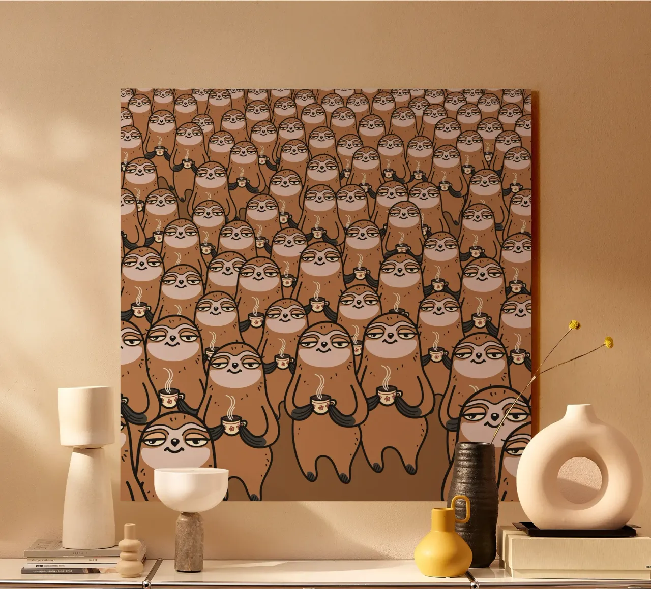 sloth-tastic! plexiglass da 7115