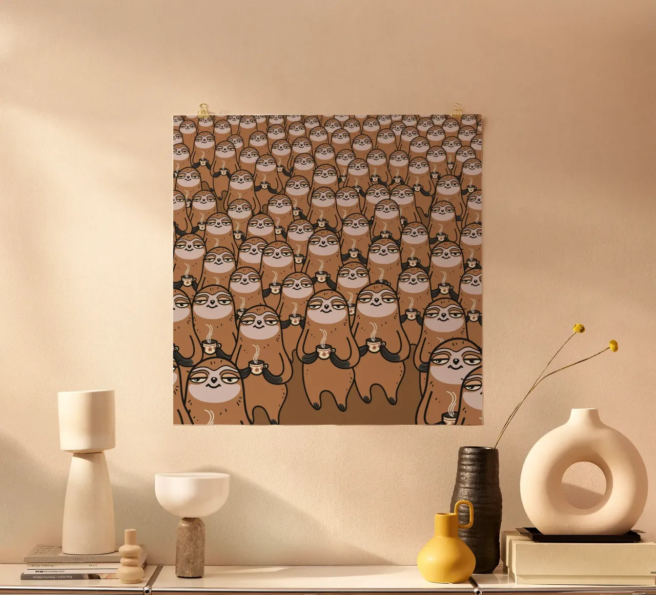 sloth-tastic! poster da 7115