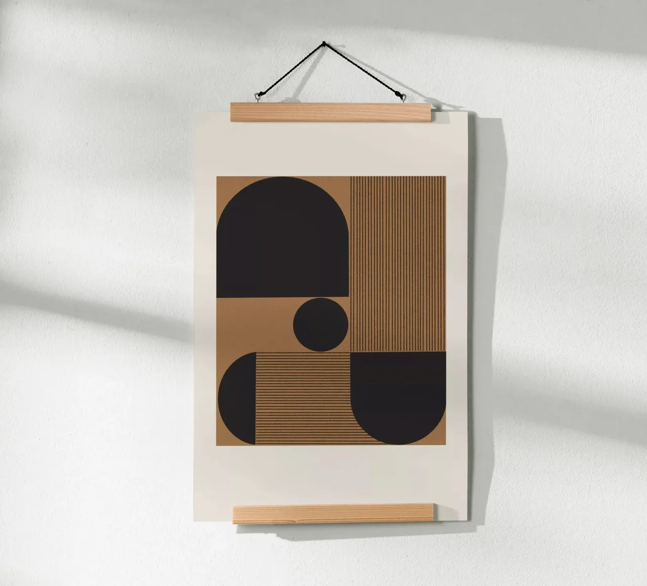 Composition VI poster by The Miuus Studio