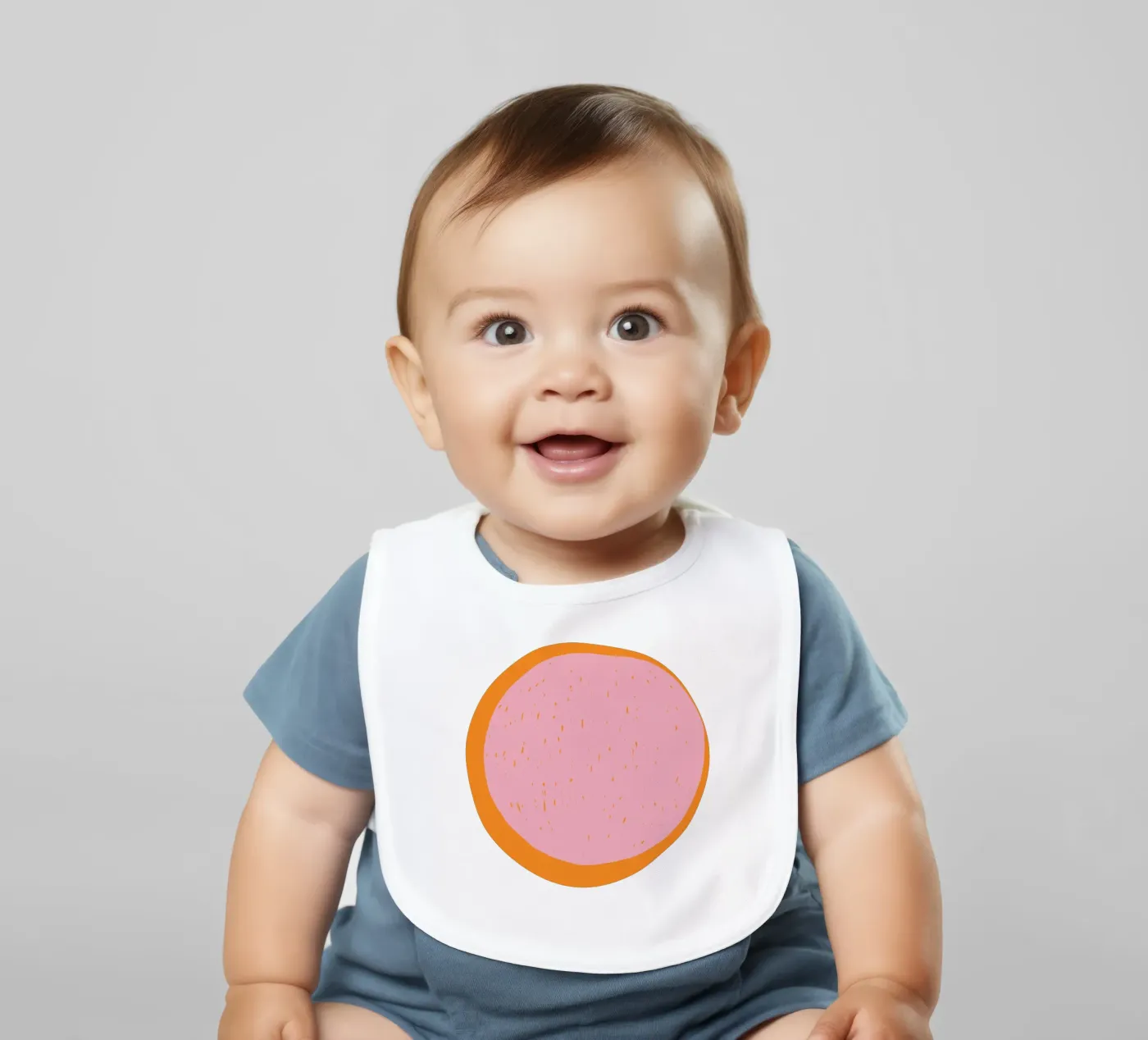Zon baby slabbetje van Rose Beck Art