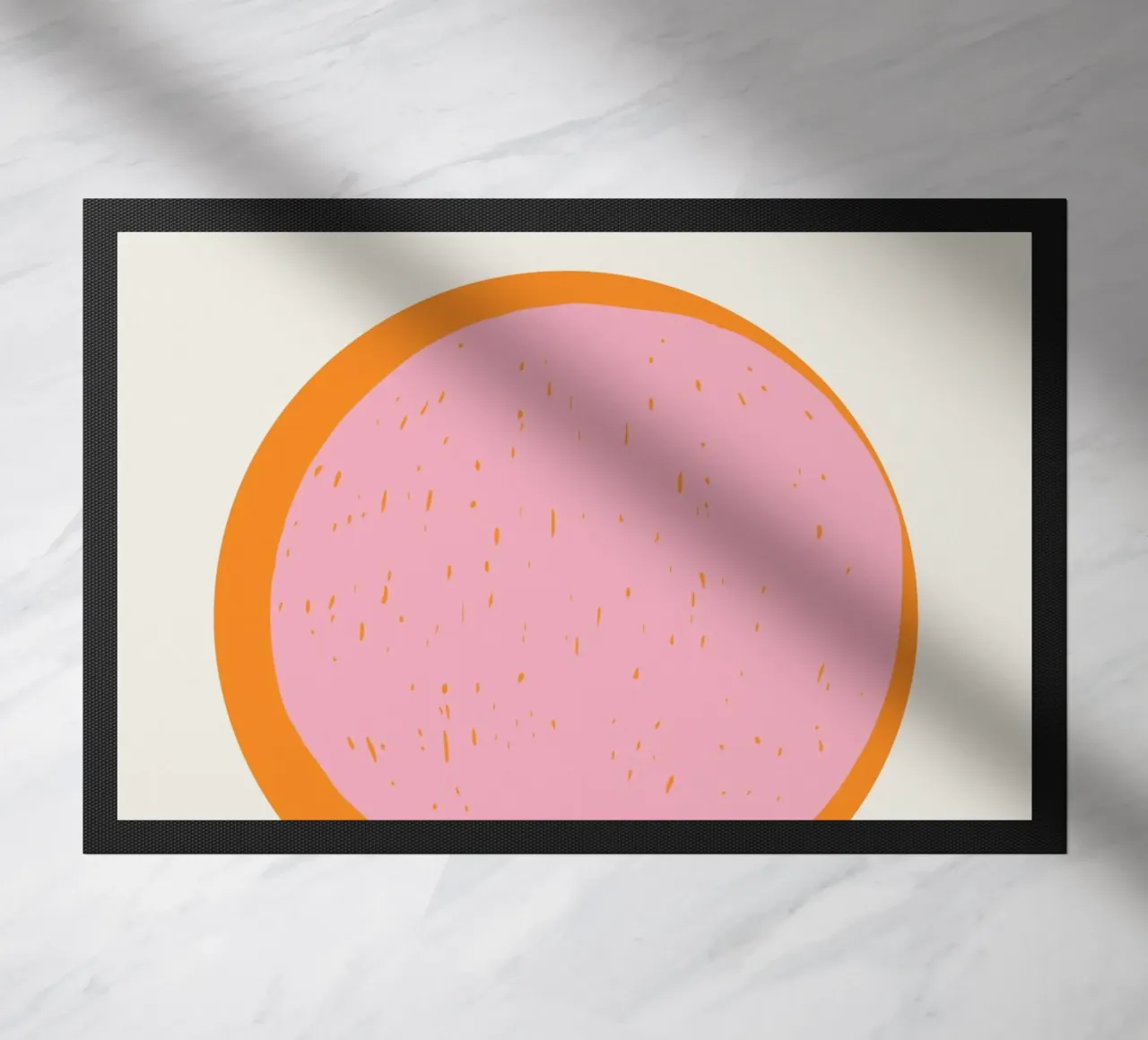 Zon deurmat van Rose Beck Art