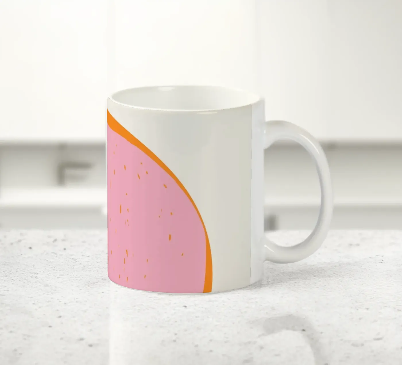 Sonne Keramik Tasse von Rose Beck Art