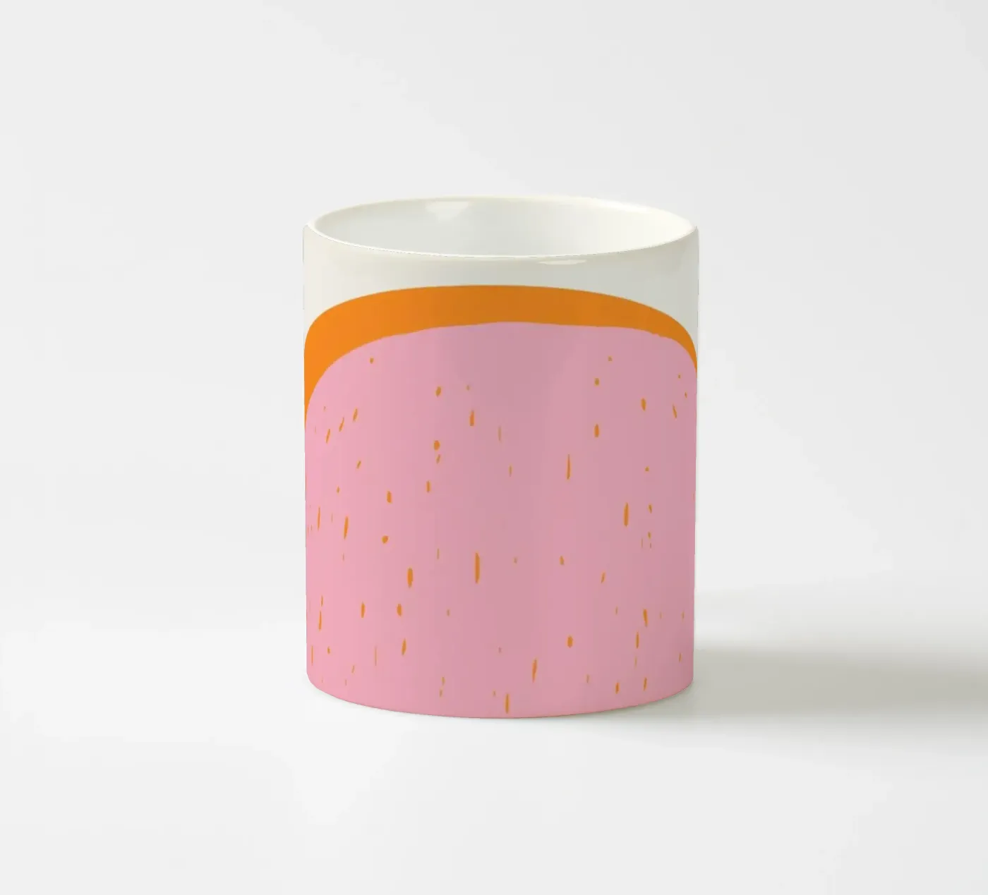 Sonne Keramik Tasse von Rose Beck Art