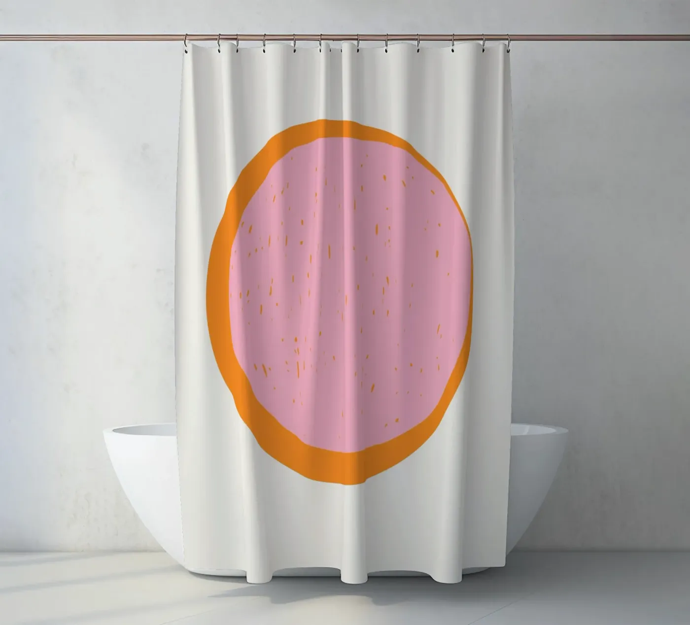 Sonne Duschvorhang von Rose Beck Art