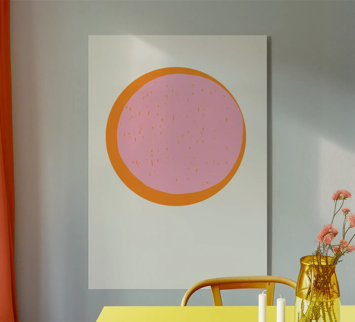 Sonne Acryl-Glas von Rose Beck Art