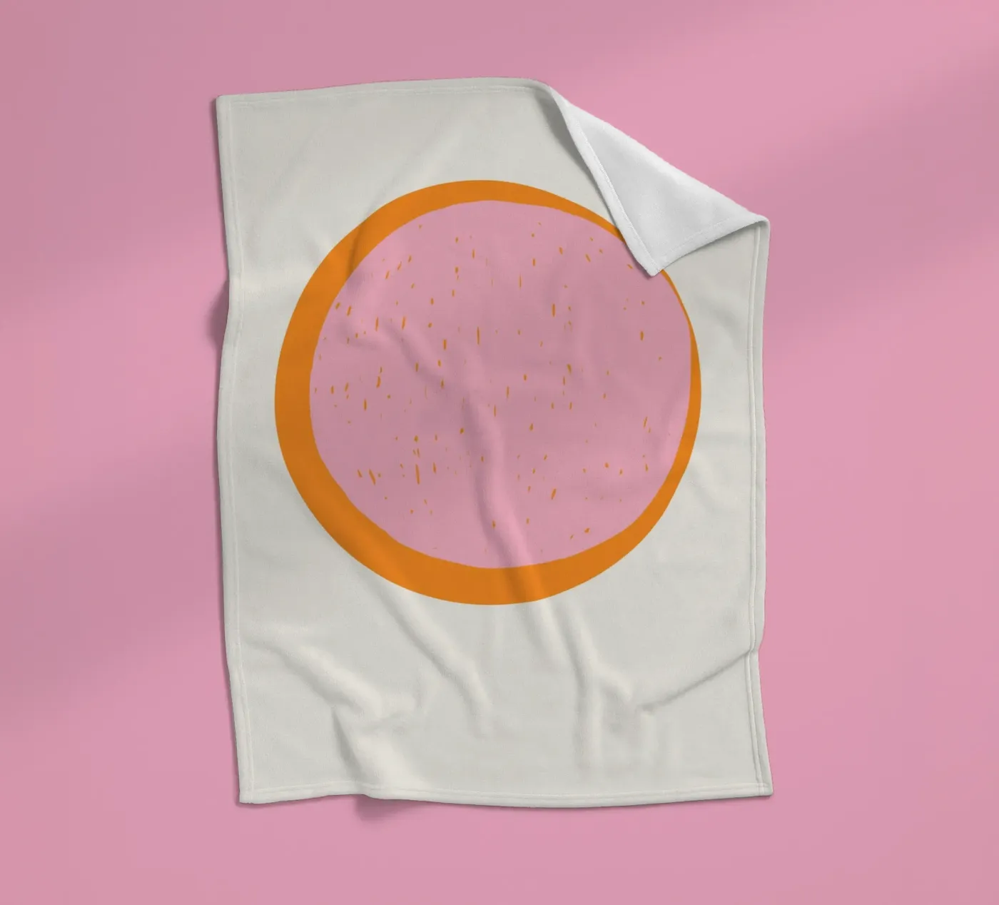Soleil plaid polaire de Rose Beck Art