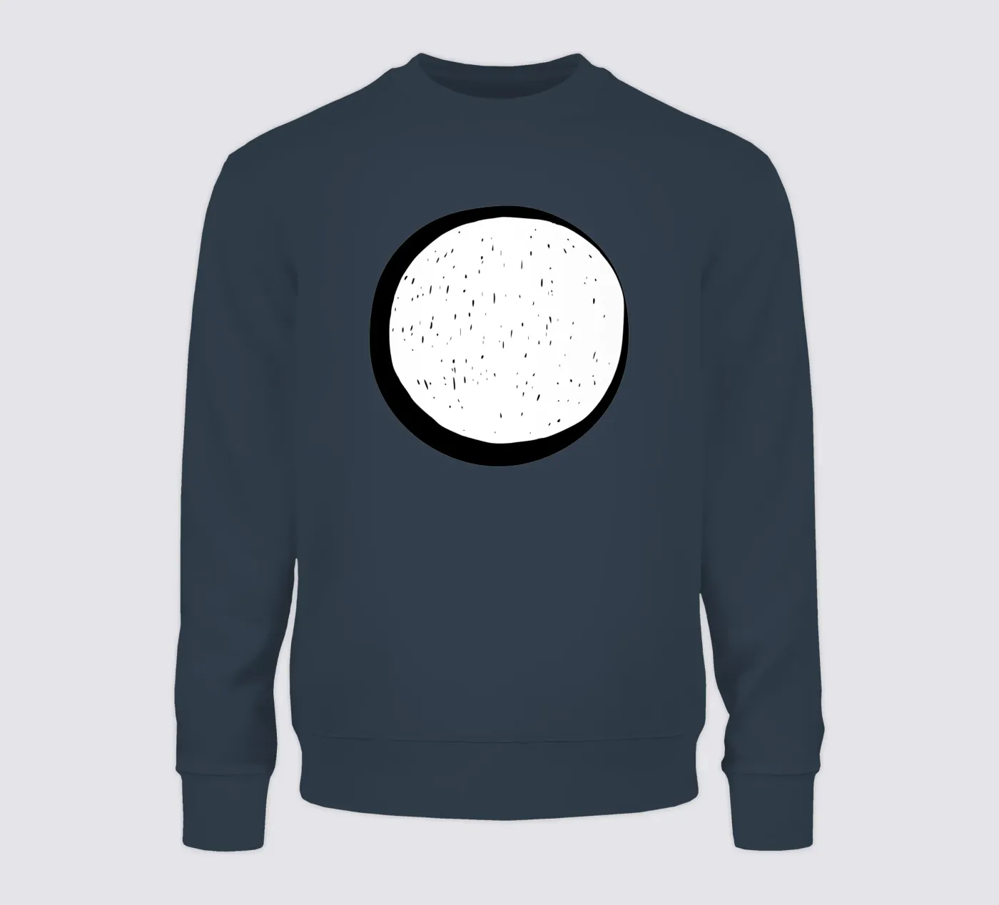 Maan sweatshirt van Rose Beck Art