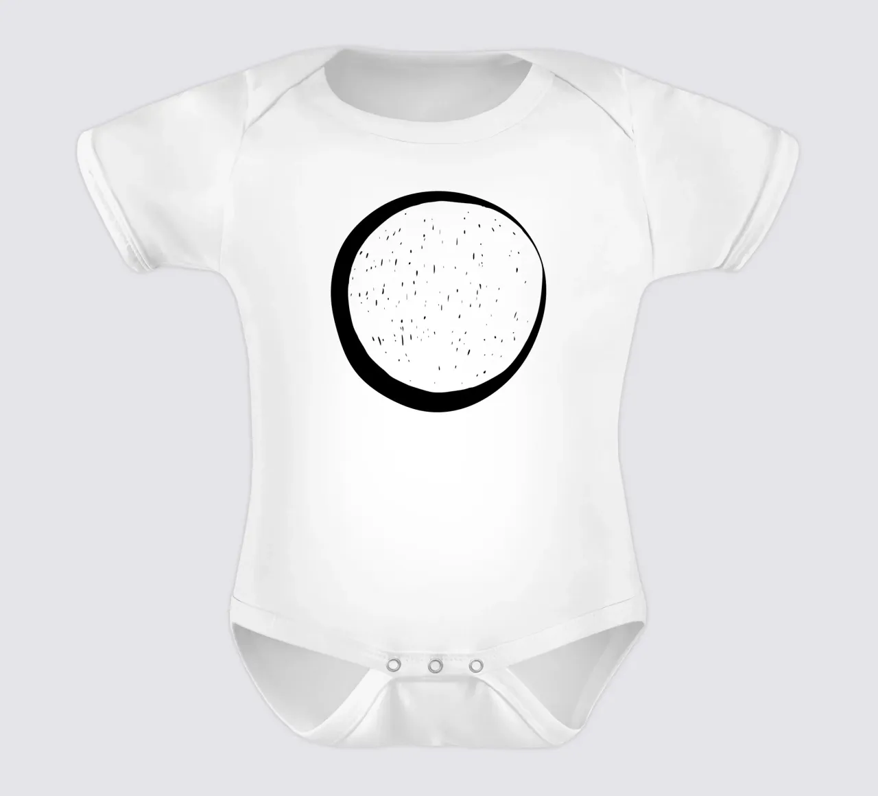 Lune body bébé de Rose Beck Art