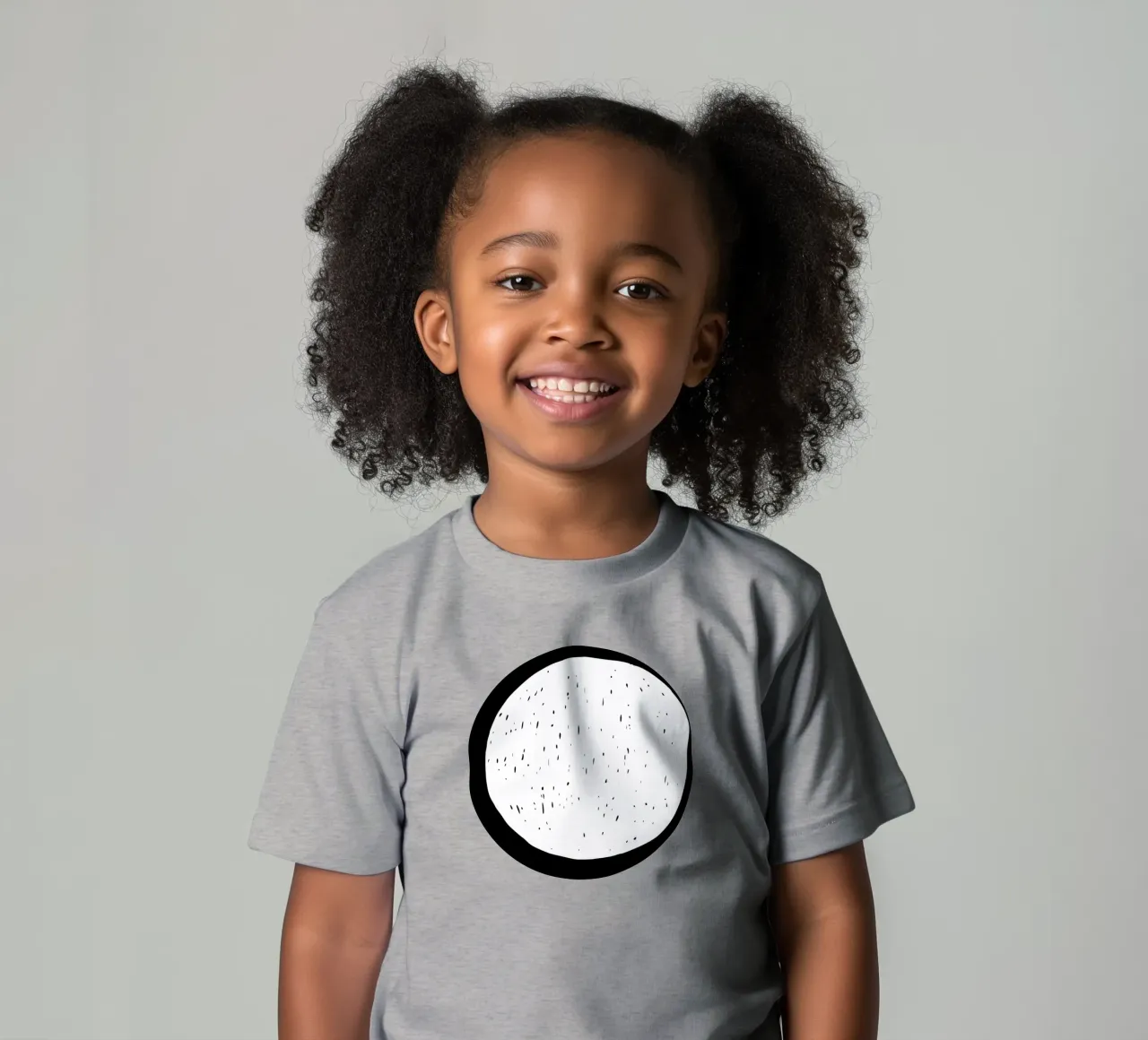 Luna t-shirt bambini da Rose Beck Art