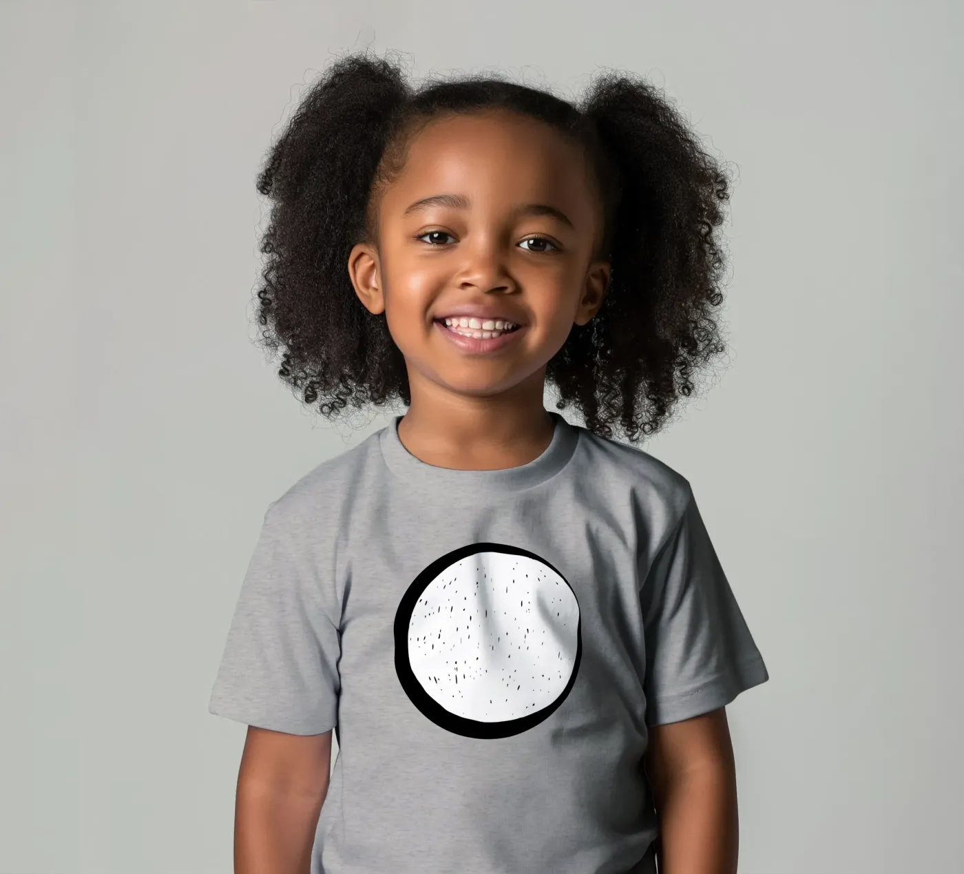 Luna t-shirt bambini da Rose Beck Art