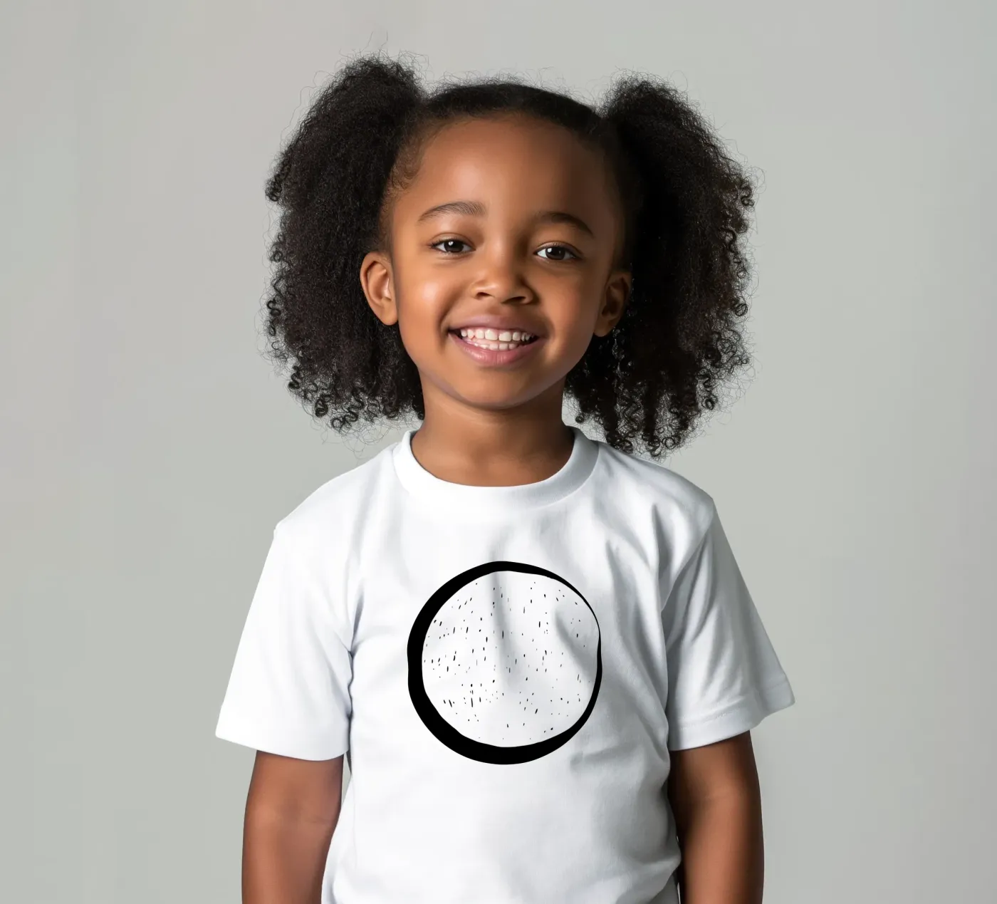 Luna t-shirt bambini da Rose Beck Art