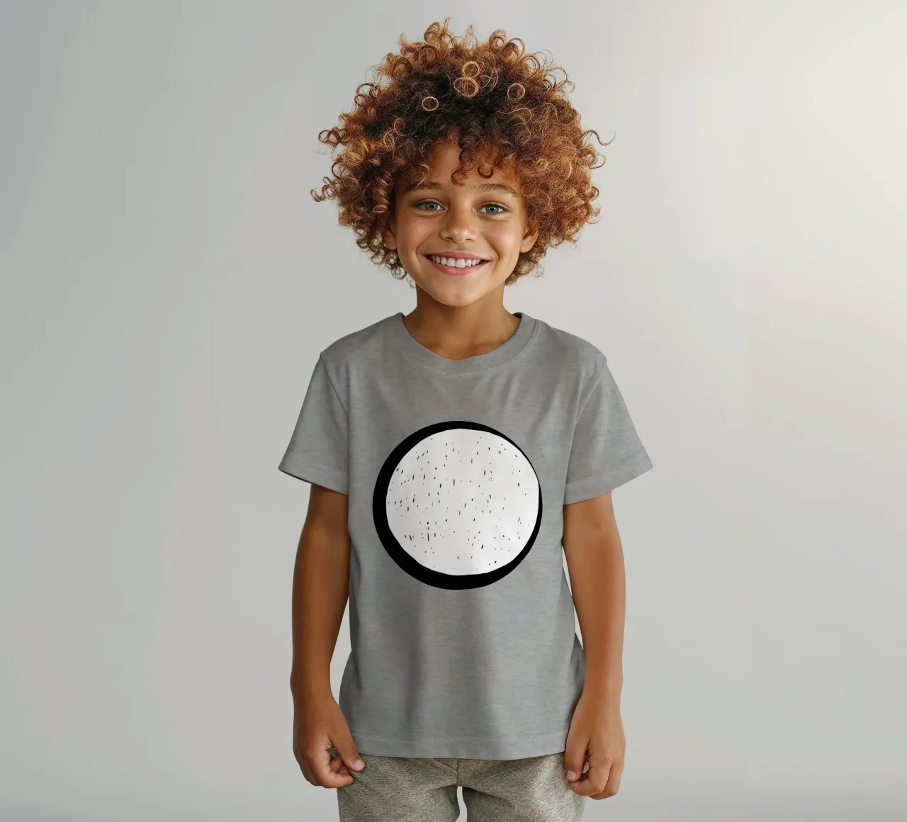 Luna t-shirt bambini da Rose Beck Art