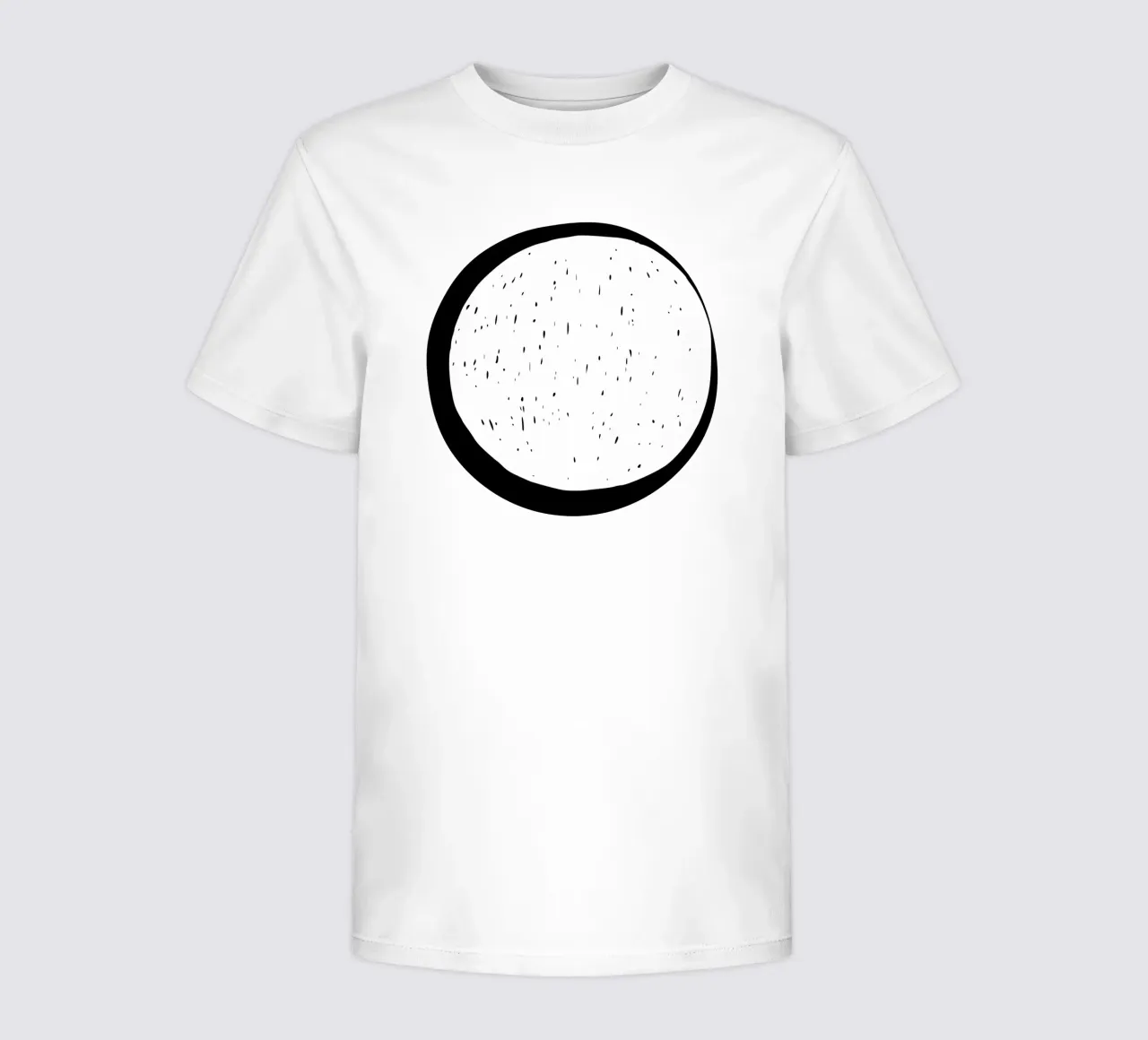 Luna t-shirt bambini da Rose Beck Art