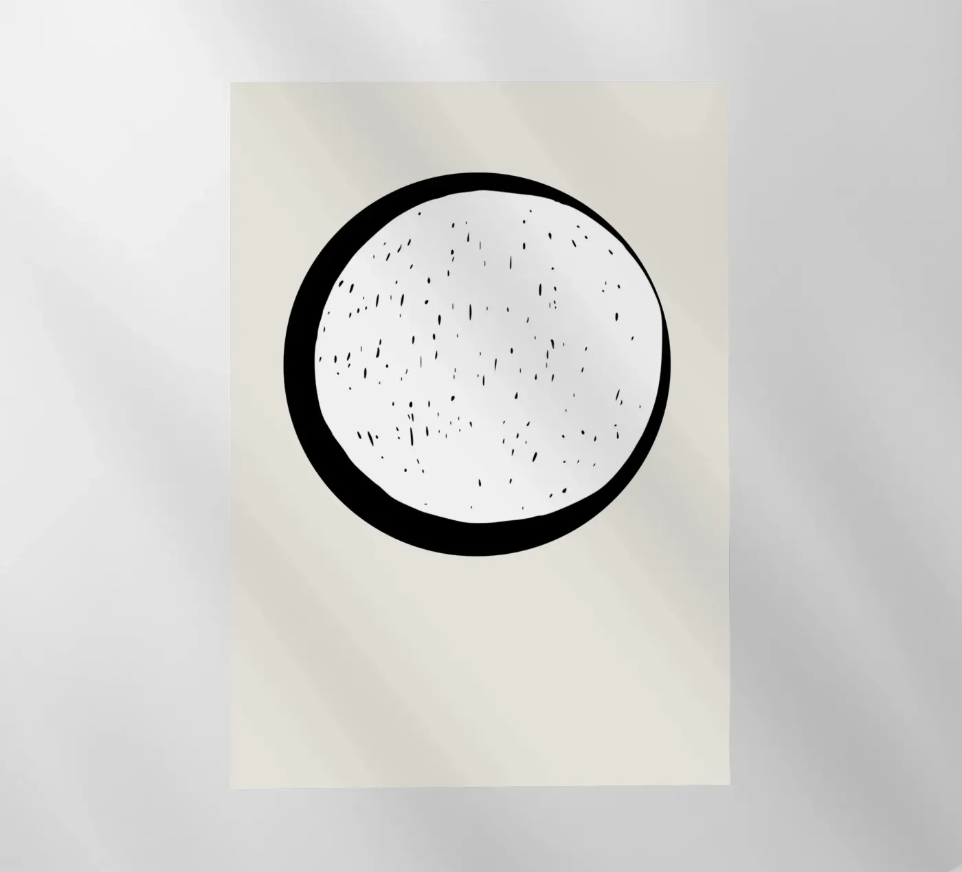 Moon pellicola backlit da Rose Beck Art