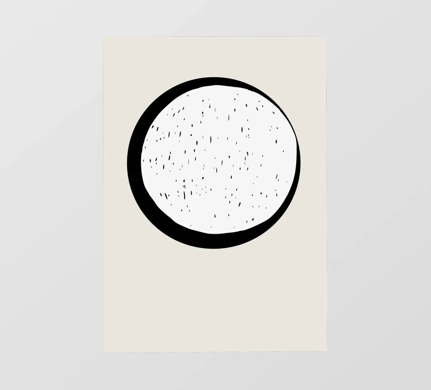 Moon pellicola backlit da Rose Beck Art