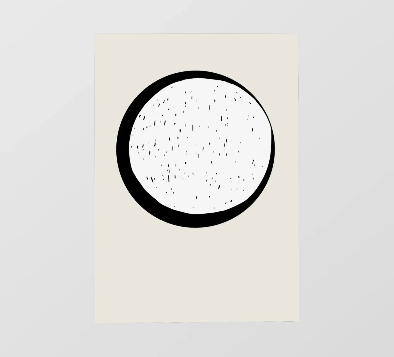 Luna pellicola backlit da Rose Beck Art