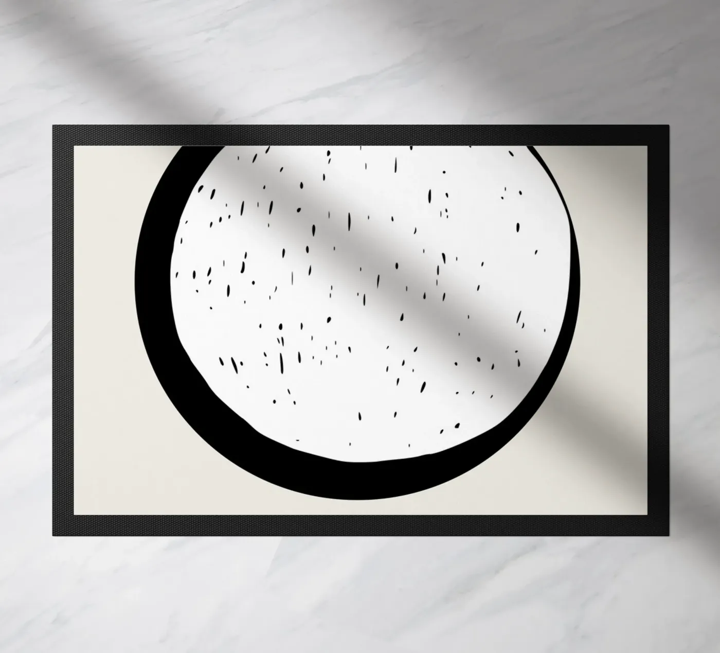 Moon Fußmatte von Rose Beck Art