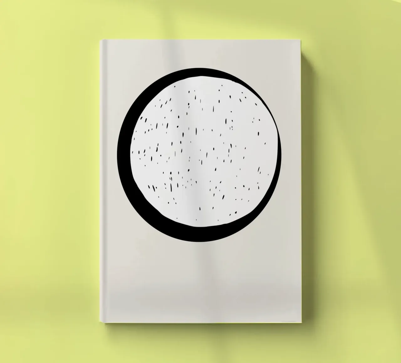 Moon notebook by Rose Beck Art