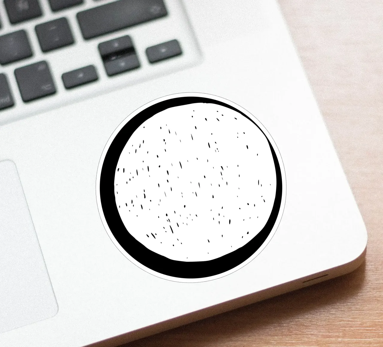 Moon sticker by Rose Beck Art