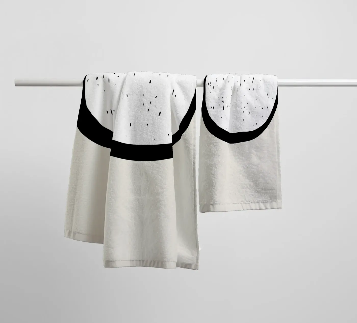 Luna asciugamano da bagno da Rose Beck Art