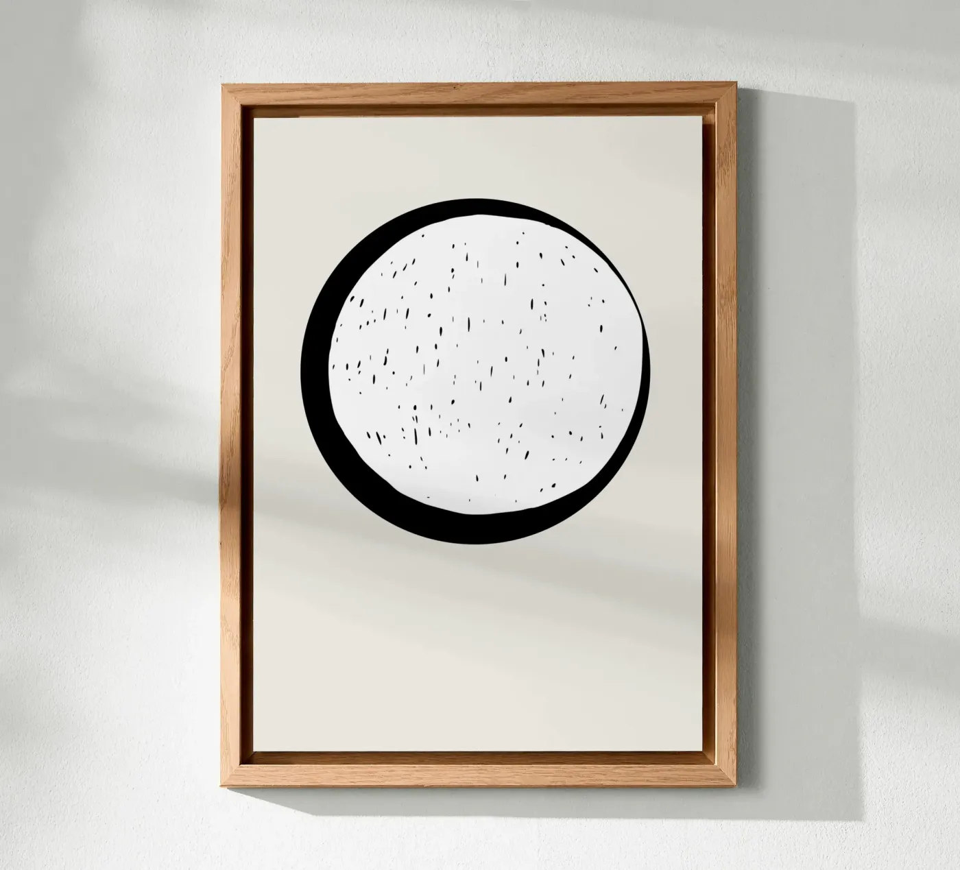 Moon pannello forex da Rose Beck Art