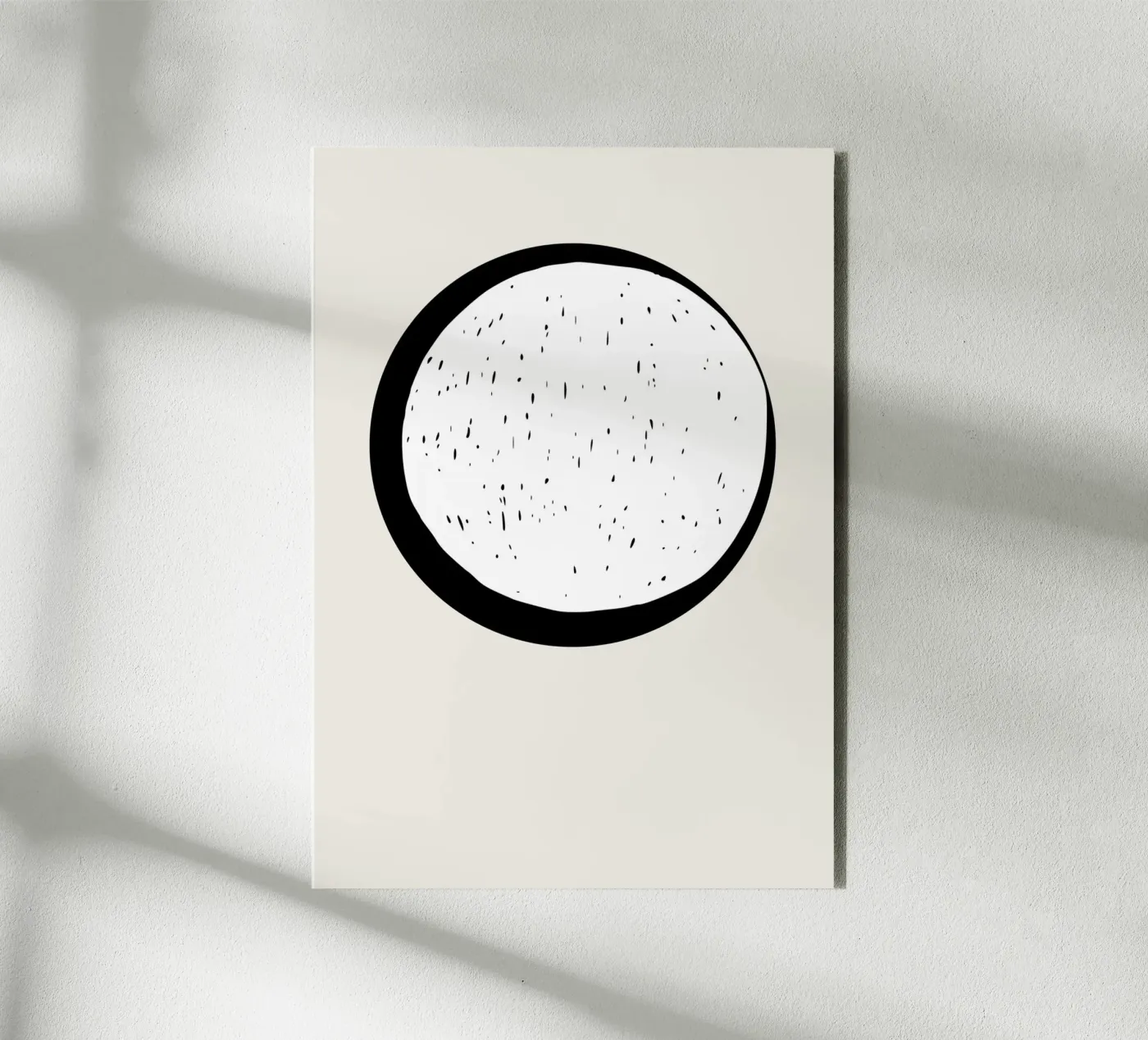 Moon pannello forex da Rose Beck Art