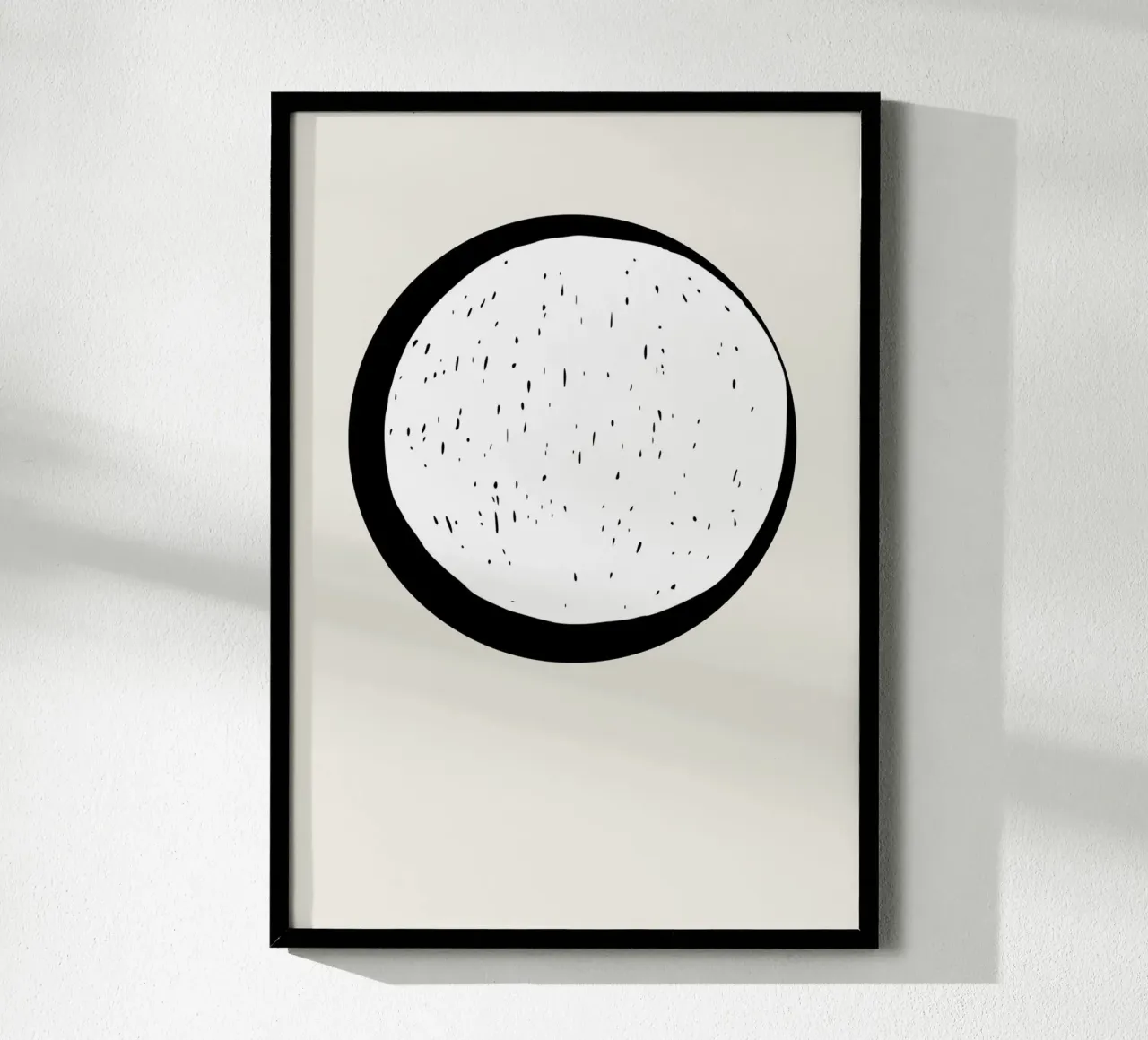 Mond Poster von Rose Beck Art