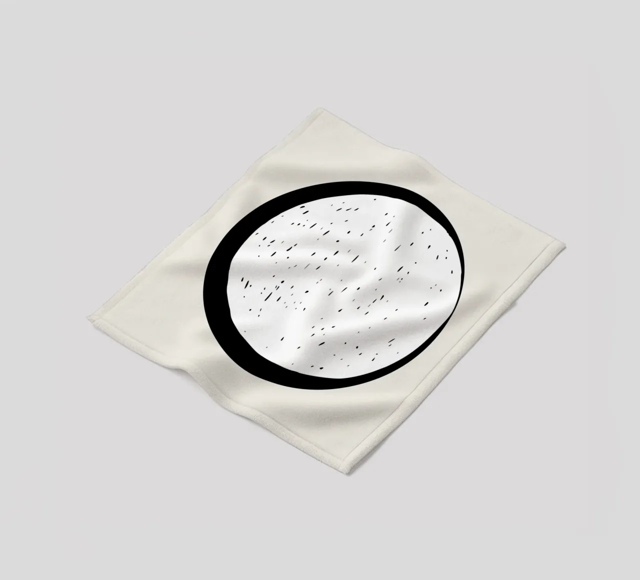 Luna coperta in pile da Rose Beck Art