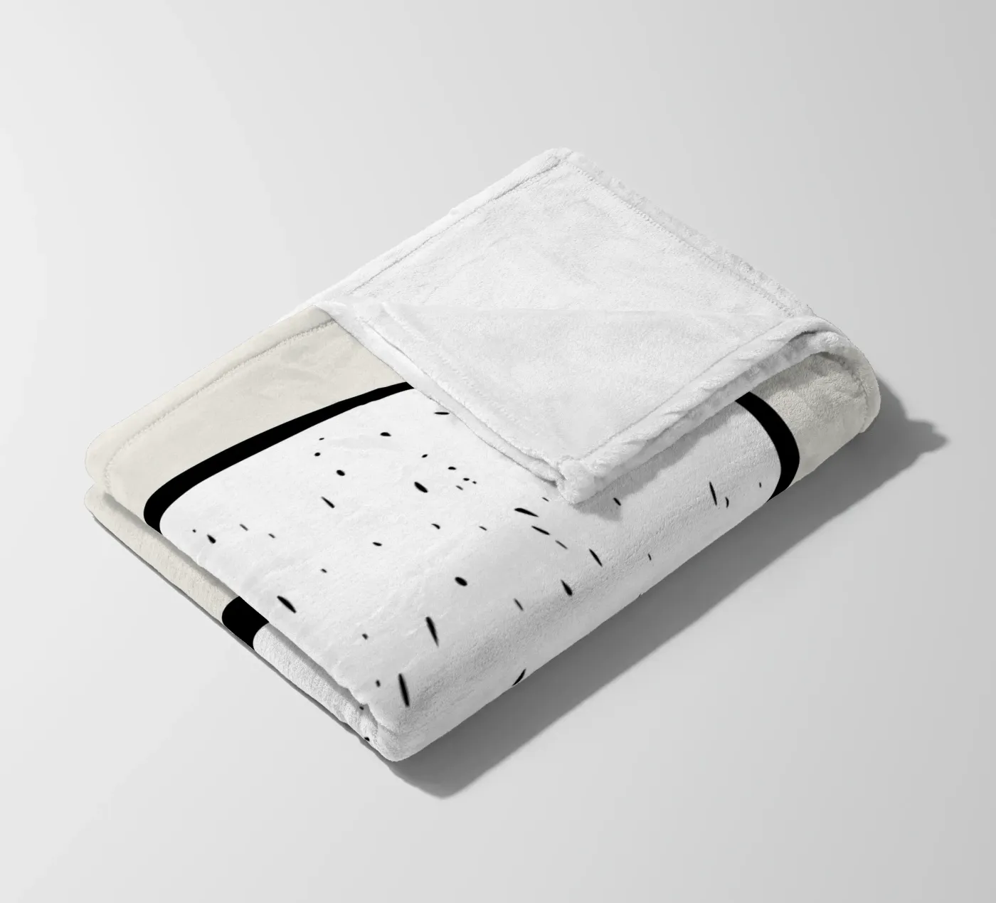 Maan fleecedeken van Rose Beck Art