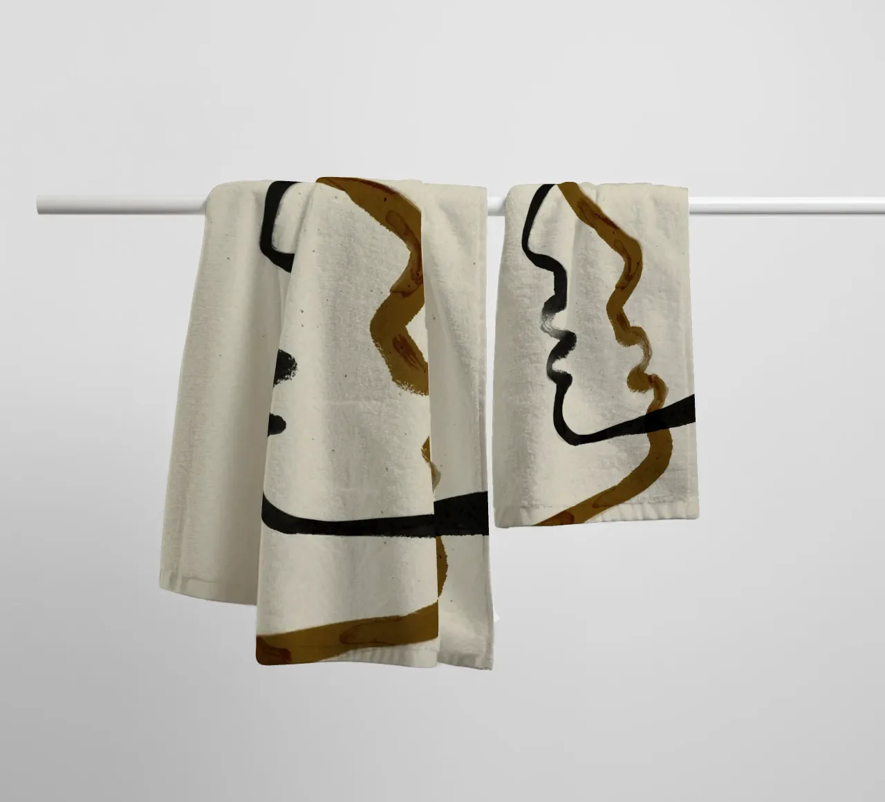Duality asciugamano da bagno da treechild