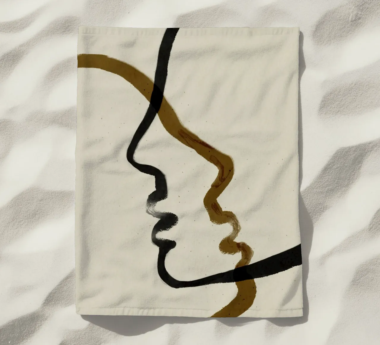 Duality strandhanddoek van treechild