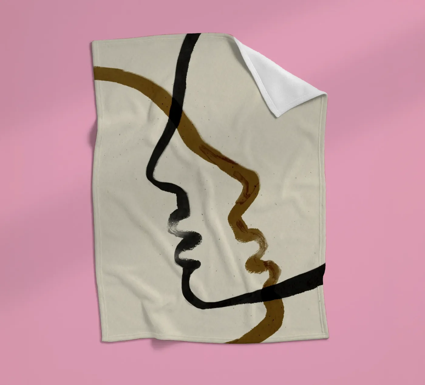 Duality fleece blanket by treechild