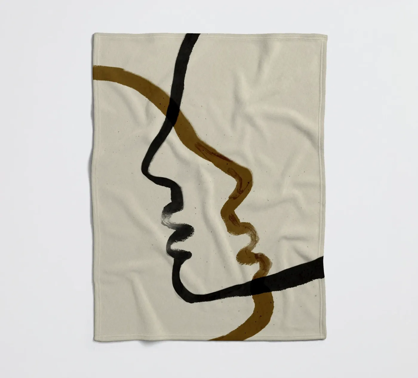 Duality fleece blanket by treechild
