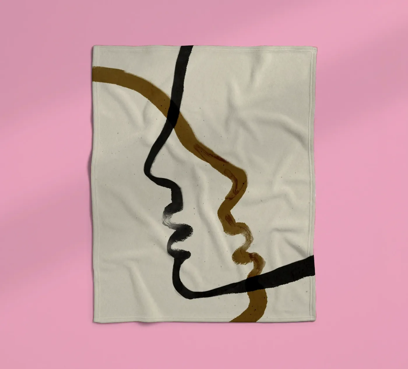 Duality fleece blanket by treechild
