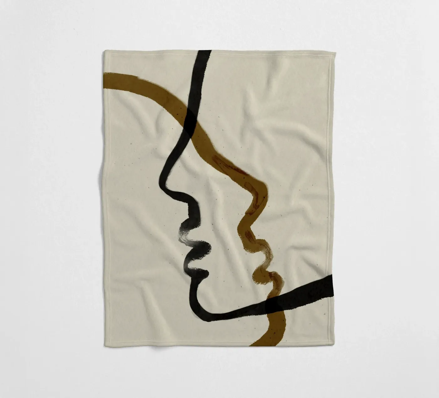 Duality fleece blanket by treechild