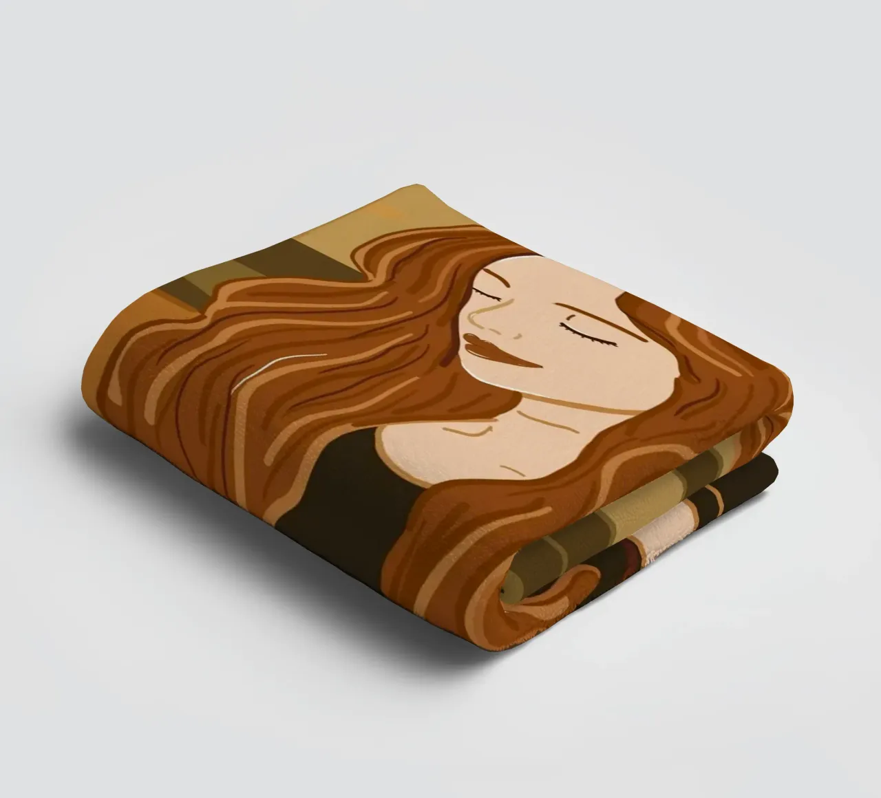 Mujer leyendo un libro toalla de baño de gulsengunel